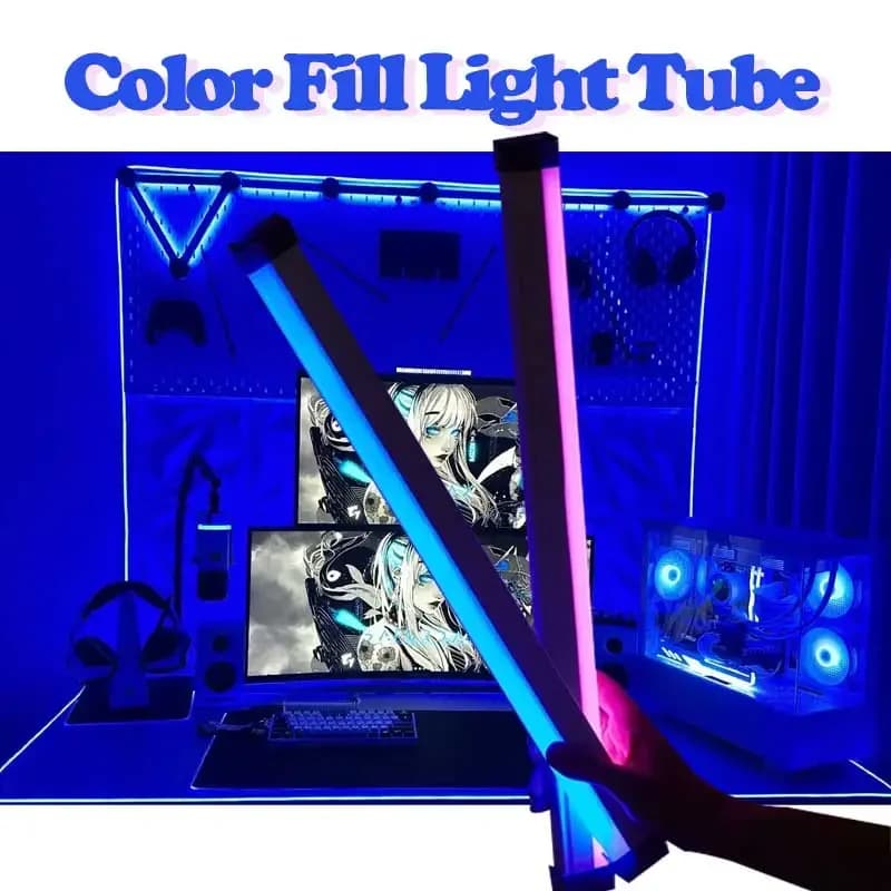RGB USBチューブライトスティック (17cmまたは32cm)