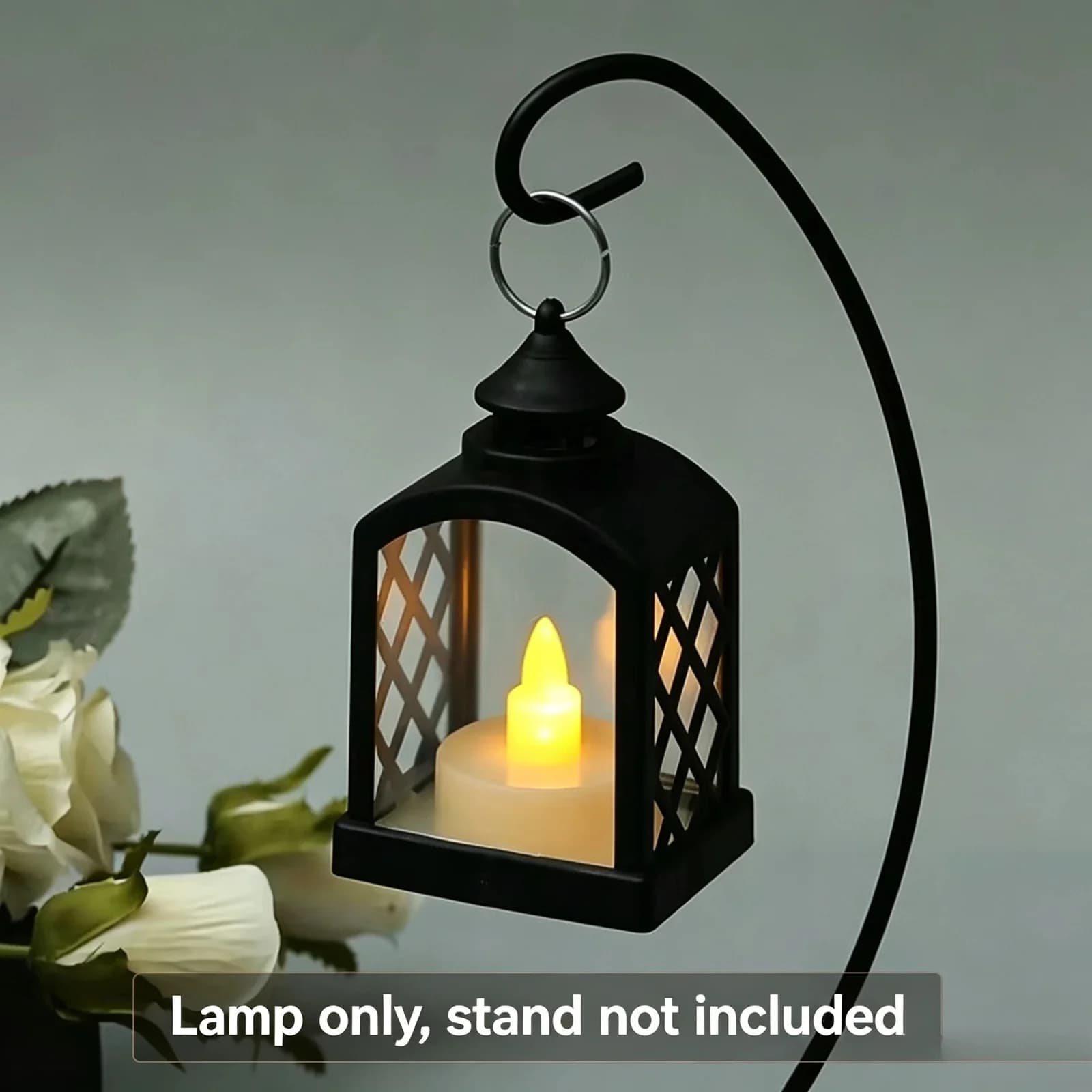 レトロ ミニLEDランタン キャンドル ナイトライト 温かみのある光
