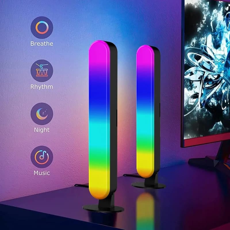 調光可能 LED デスクトップアンビエントライトストリップ